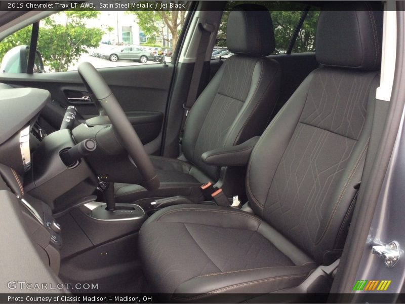 Satin Steel Metallic / Jet Black 2019 Chevrolet Trax LT AWD