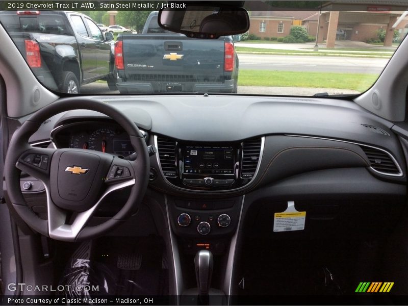 Satin Steel Metallic / Jet Black 2019 Chevrolet Trax LT AWD