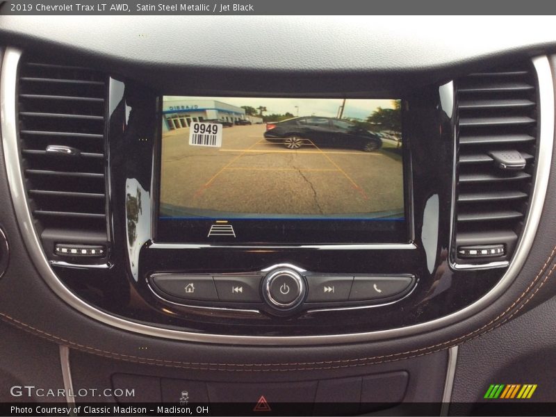 Satin Steel Metallic / Jet Black 2019 Chevrolet Trax LT AWD