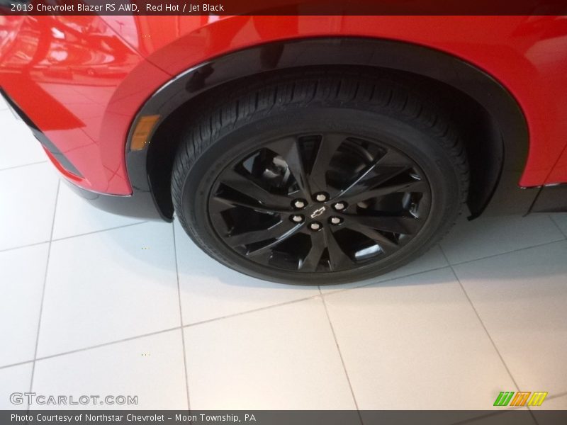 Red Hot / Jet Black 2019 Chevrolet Blazer RS AWD