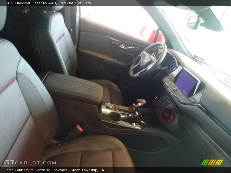 Red Hot / Jet Black 2019 Chevrolet Blazer RS AWD