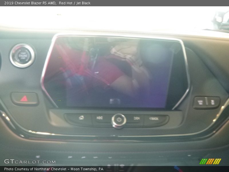 Red Hot / Jet Black 2019 Chevrolet Blazer RS AWD