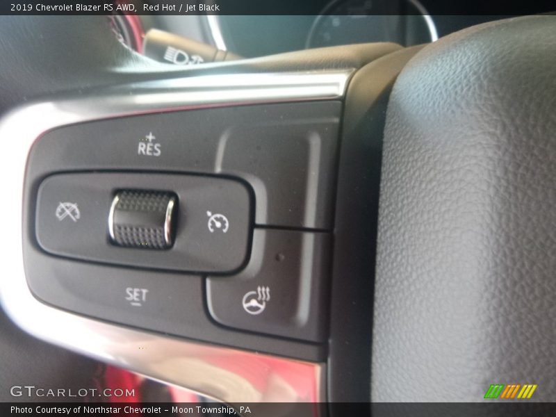 Red Hot / Jet Black 2019 Chevrolet Blazer RS AWD