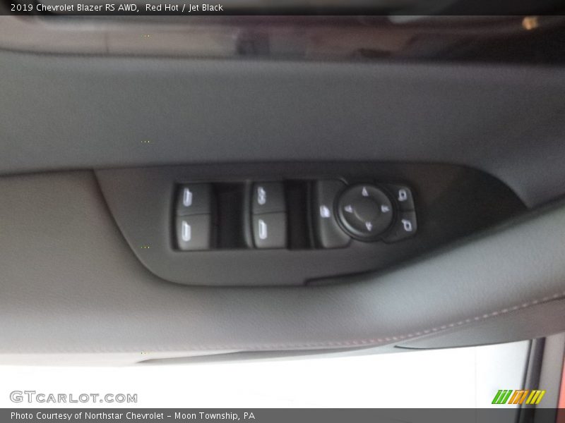 Red Hot / Jet Black 2019 Chevrolet Blazer RS AWD