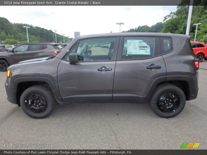 Granite Crystal Metallic / Black 2019 Jeep Renegade Sport 4x4