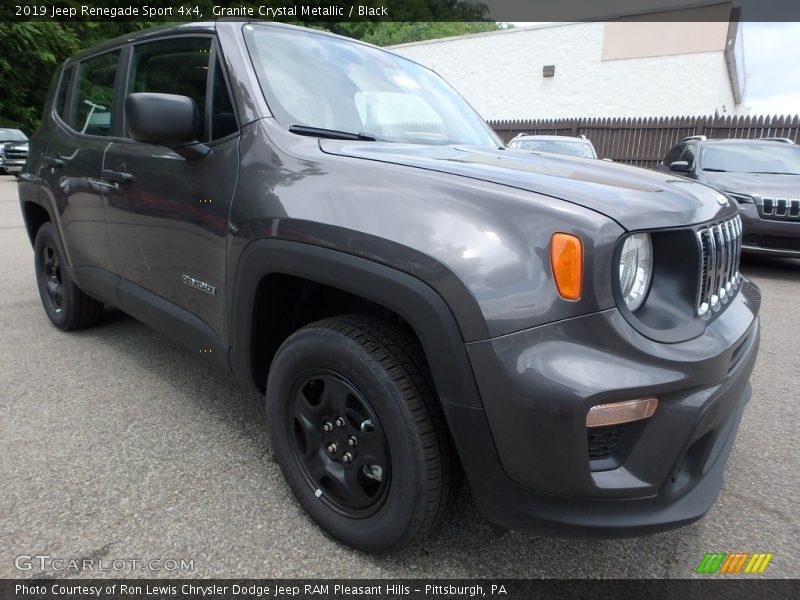 Granite Crystal Metallic / Black 2019 Jeep Renegade Sport 4x4