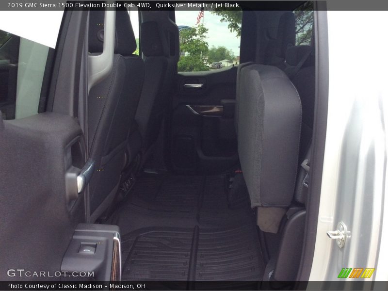 Quicksilver Metallic / Jet Black 2019 GMC Sierra 1500 Elevation Double Cab 4WD