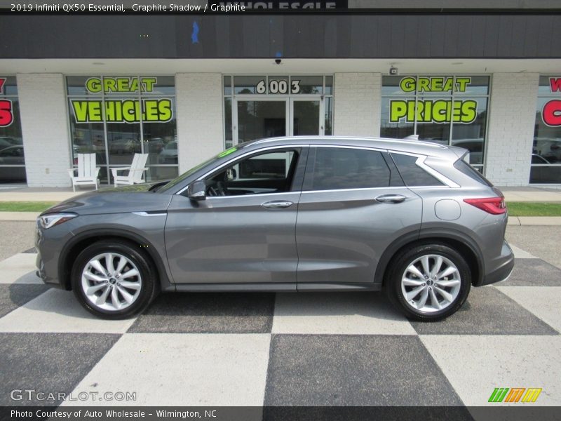 Graphite Shadow / Graphite 2019 Infiniti QX50 Essential