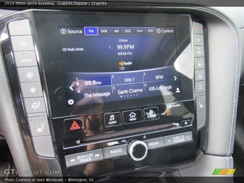 Graphite Shadow / Graphite 2019 Infiniti QX50 Essential
