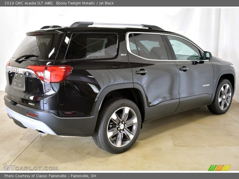 Ebony Twilight Metallic / Jet Black 2019 GMC Acadia SLT AWD