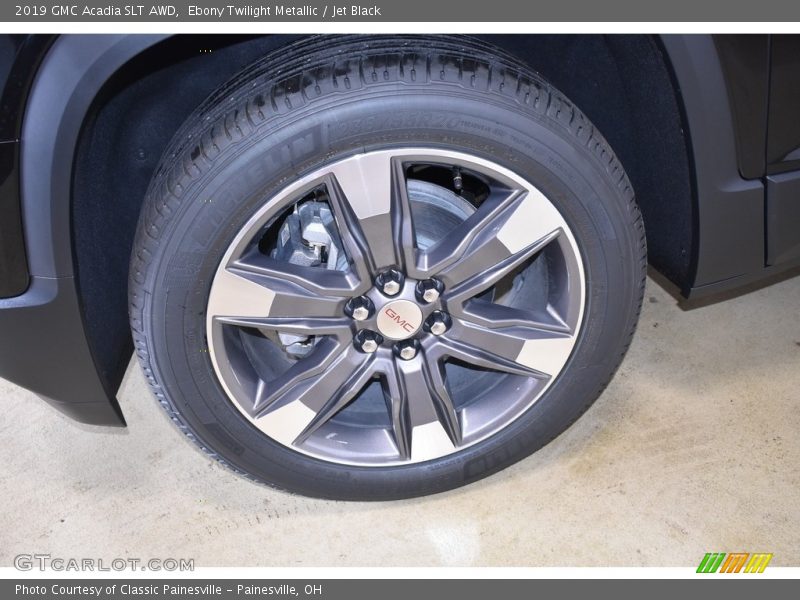 Ebony Twilight Metallic / Jet Black 2019 GMC Acadia SLT AWD