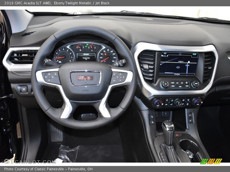 Ebony Twilight Metallic / Jet Black 2019 GMC Acadia SLT AWD