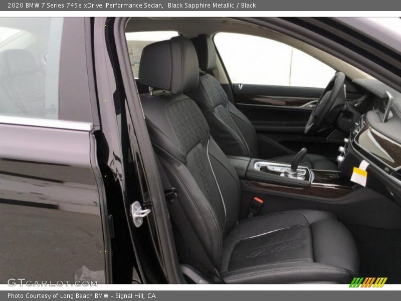 Black Sapphire Metallic / Black 2020 BMW 7 Series 745e xDrive iPerformance Sedan