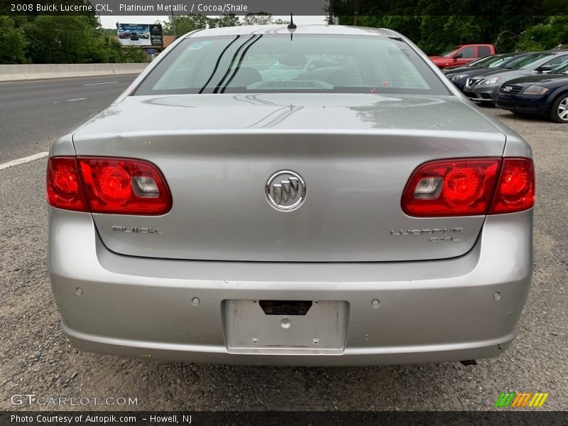 Platinum Metallic / Cocoa/Shale 2008 Buick Lucerne CXL