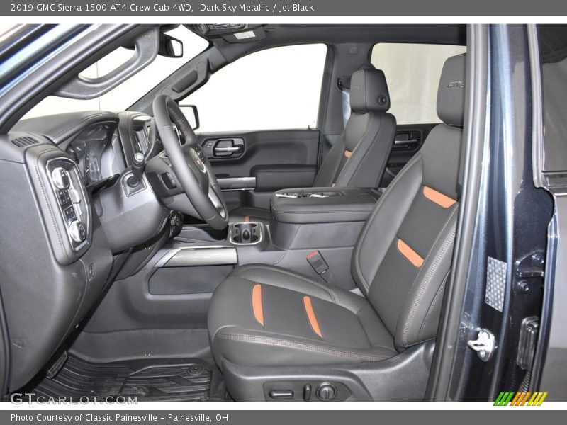  2019 Sierra 1500 AT4 Crew Cab 4WD Jet Black Interior