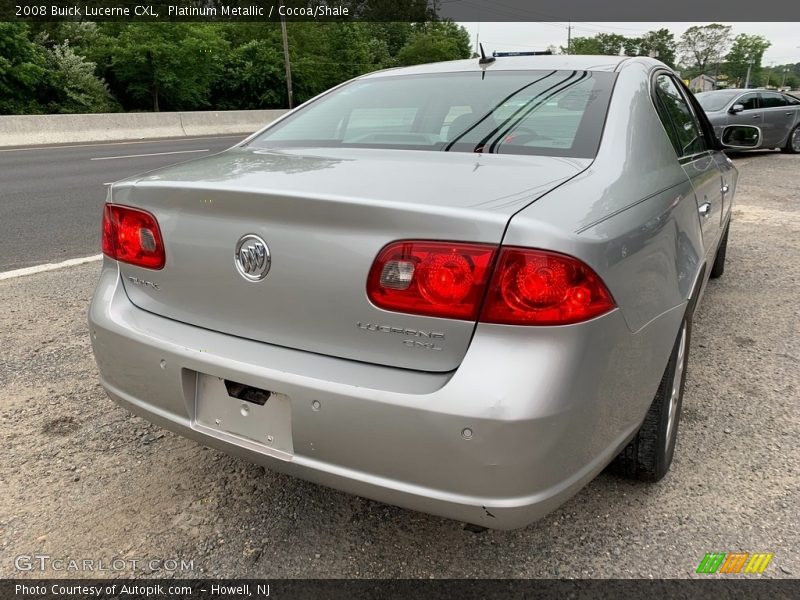 Platinum Metallic / Cocoa/Shale 2008 Buick Lucerne CXL