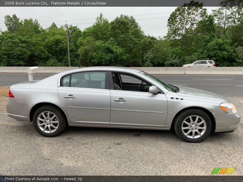 Platinum Metallic / Cocoa/Shale 2008 Buick Lucerne CXL