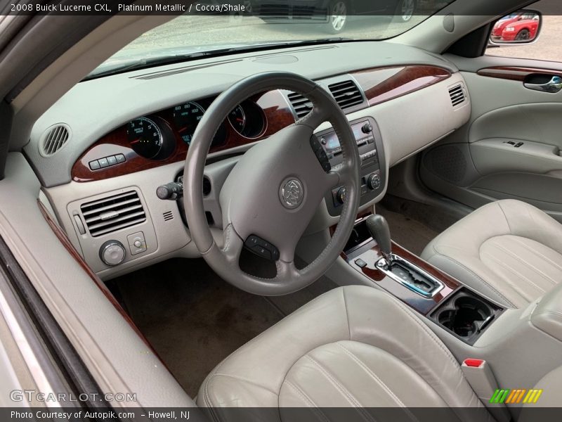 Platinum Metallic / Cocoa/Shale 2008 Buick Lucerne CXL