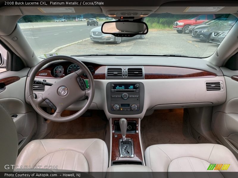 Platinum Metallic / Cocoa/Shale 2008 Buick Lucerne CXL