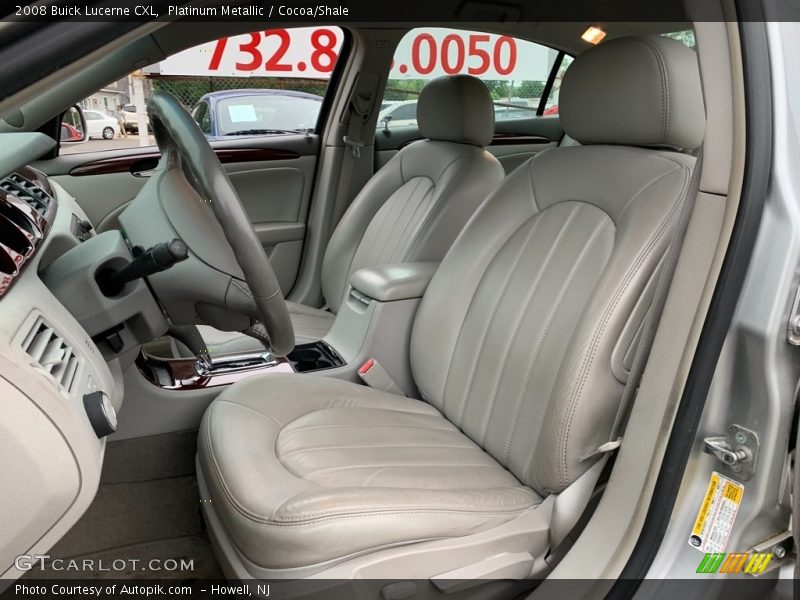 Platinum Metallic / Cocoa/Shale 2008 Buick Lucerne CXL