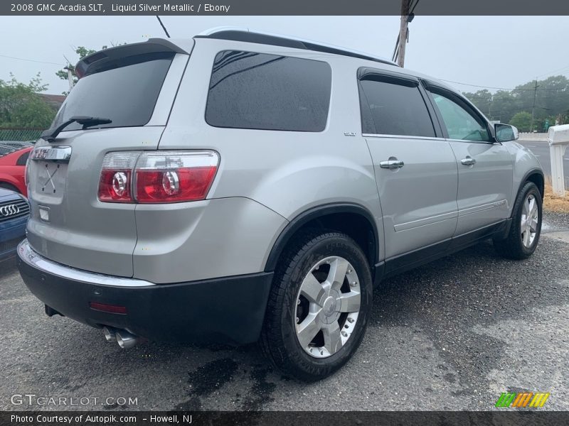 Liquid Silver Metallic / Ebony 2008 GMC Acadia SLT