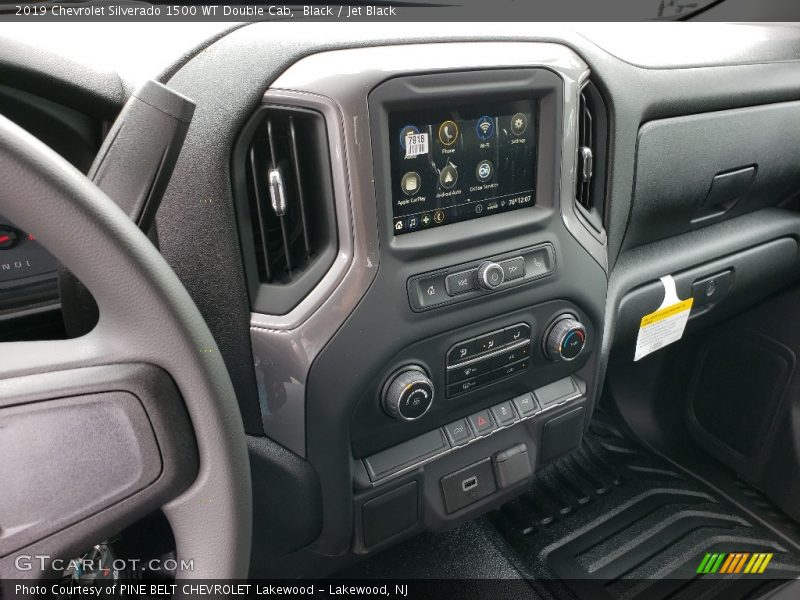 Black / Jet Black 2019 Chevrolet Silverado 1500 WT Double Cab