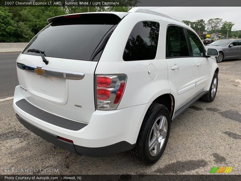 Summit White / Light Cashmere 2007 Chevrolet Equinox LT AWD