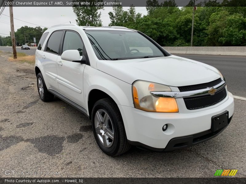 Summit White / Light Cashmere 2007 Chevrolet Equinox LT AWD