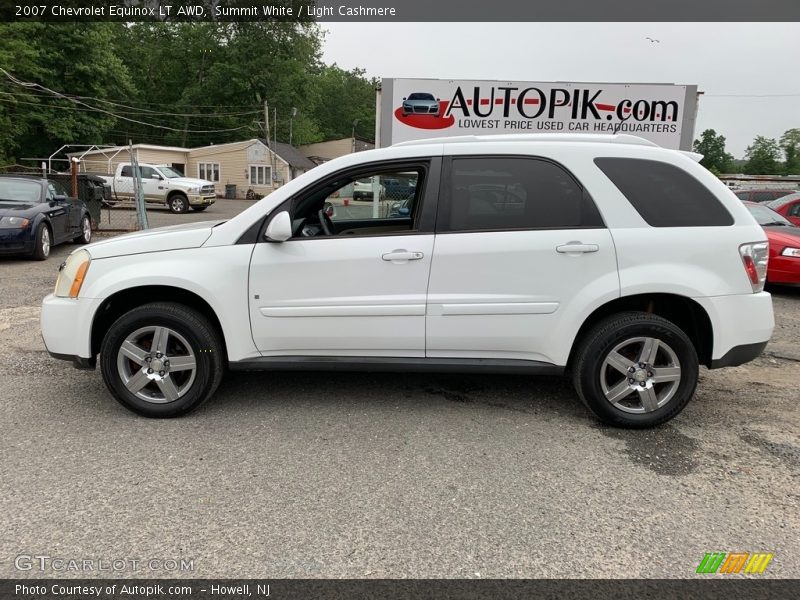 Summit White / Light Cashmere 2007 Chevrolet Equinox LT AWD
