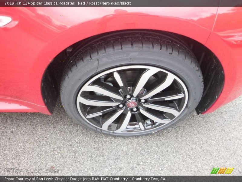 Red / Rosso/Nero (Red/Black) 2019 Fiat 124 Spider Classica Roadster