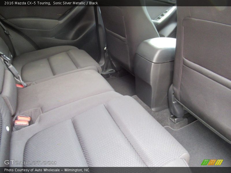 Sonic Silver Metallic / Black 2016 Mazda CX-5 Touring