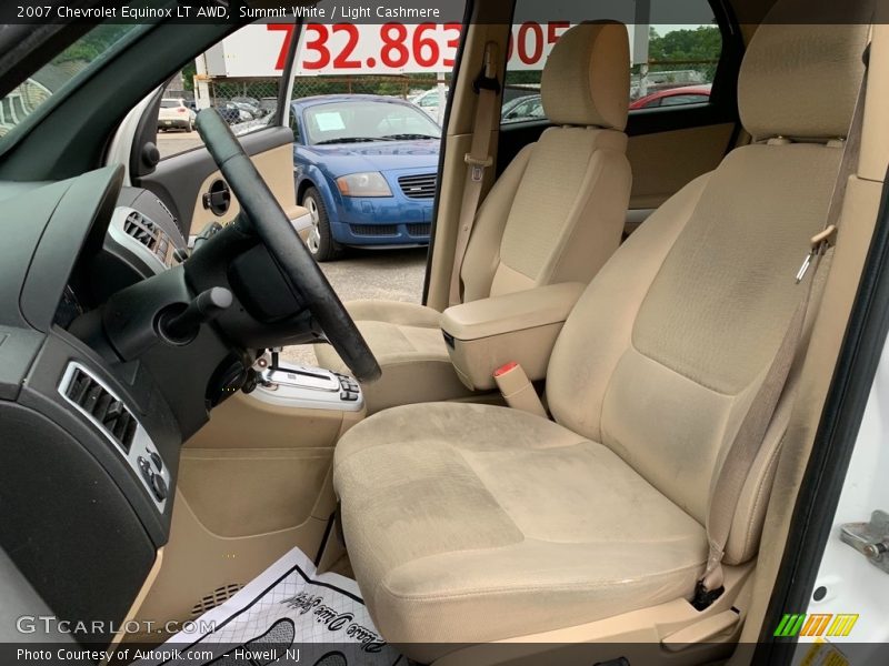 Summit White / Light Cashmere 2007 Chevrolet Equinox LT AWD