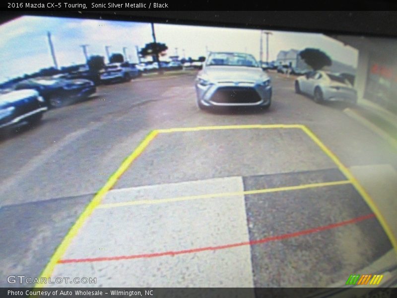 Sonic Silver Metallic / Black 2016 Mazda CX-5 Touring