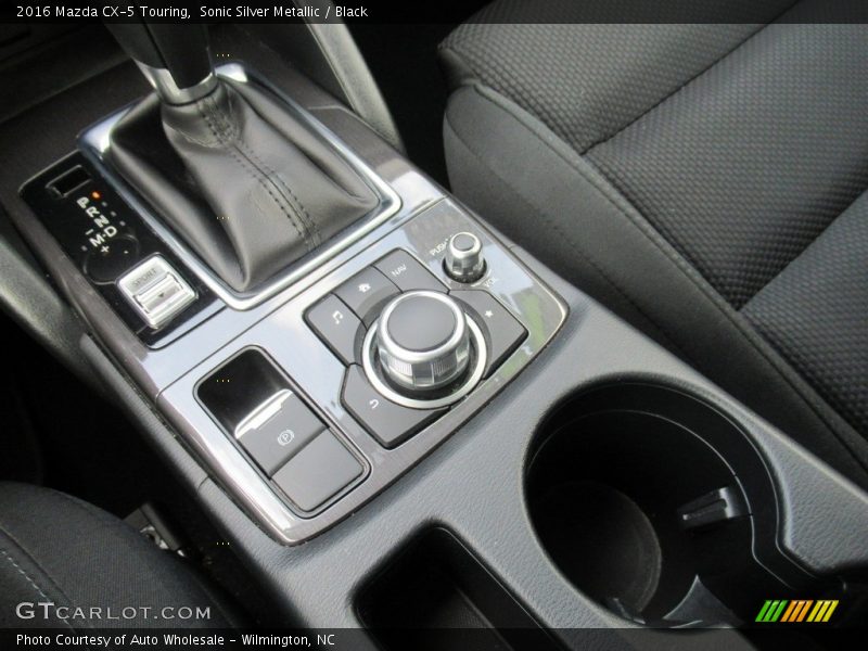Sonic Silver Metallic / Black 2016 Mazda CX-5 Touring