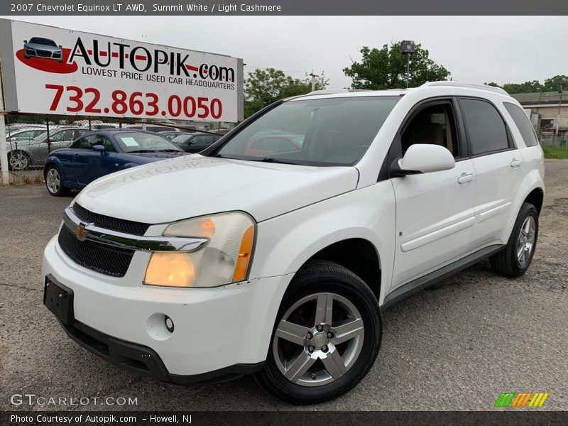 Summit White / Light Cashmere 2007 Chevrolet Equinox LT AWD