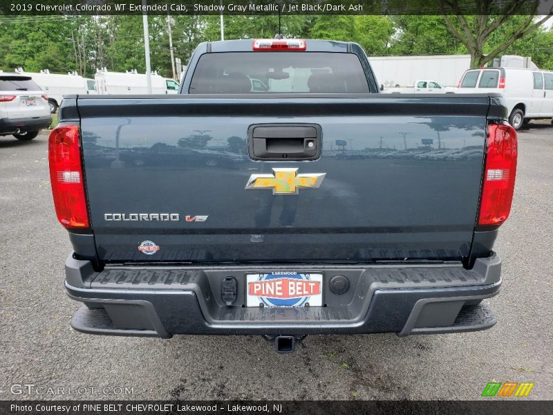 Shadow Gray Metallic / Jet Black/Dark Ash 2019 Chevrolet Colorado WT Extended Cab