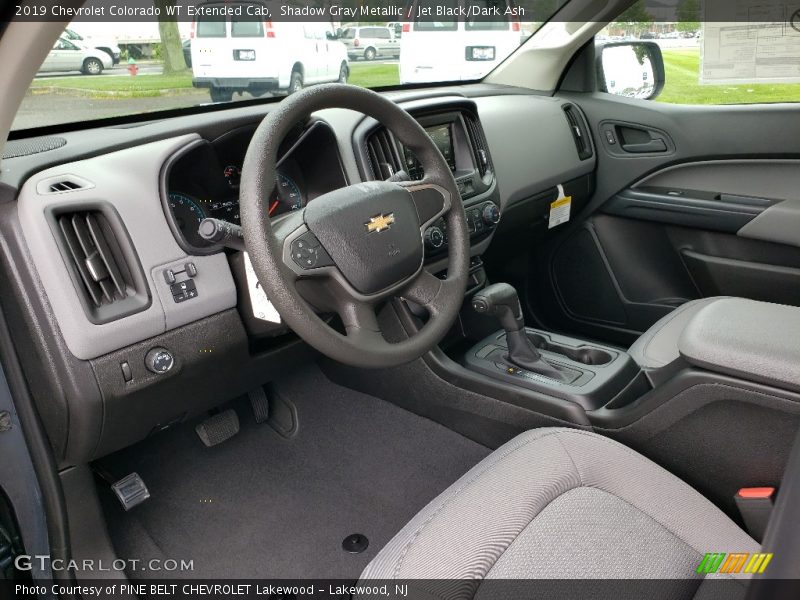 Shadow Gray Metallic / Jet Black/Dark Ash 2019 Chevrolet Colorado WT Extended Cab