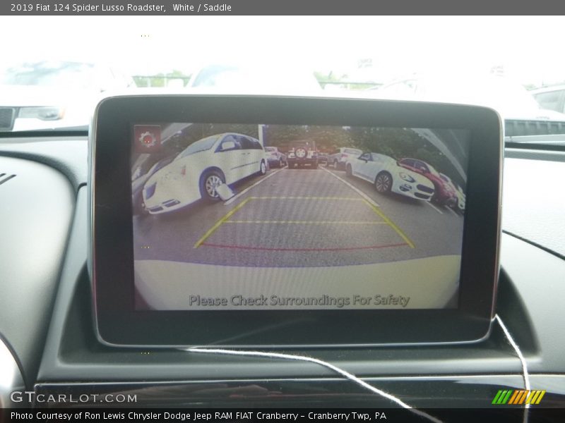 White / Saddle 2019 Fiat 124 Spider Lusso Roadster