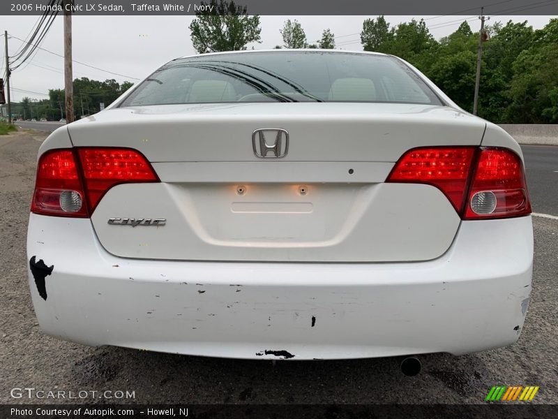 Taffeta White / Ivory 2006 Honda Civic LX Sedan