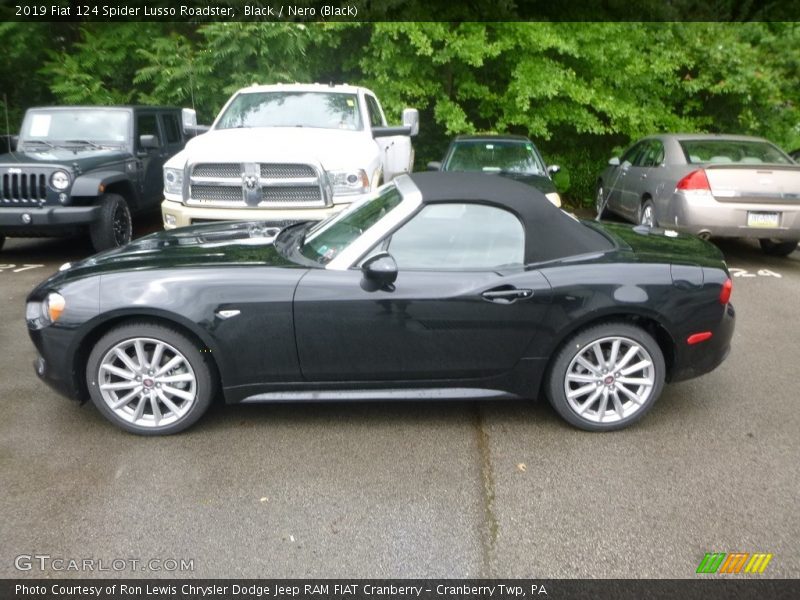 Black / Nero (Black) 2019 Fiat 124 Spider Lusso Roadster