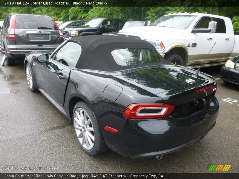 Black / Nero (Black) 2019 Fiat 124 Spider Lusso Roadster