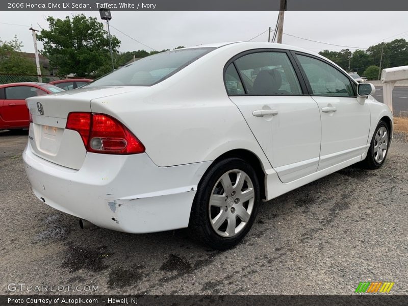 Taffeta White / Ivory 2006 Honda Civic LX Sedan