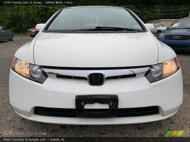 Taffeta White / Ivory 2006 Honda Civic LX Sedan