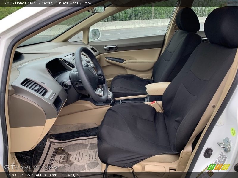 Taffeta White / Ivory 2006 Honda Civic LX Sedan