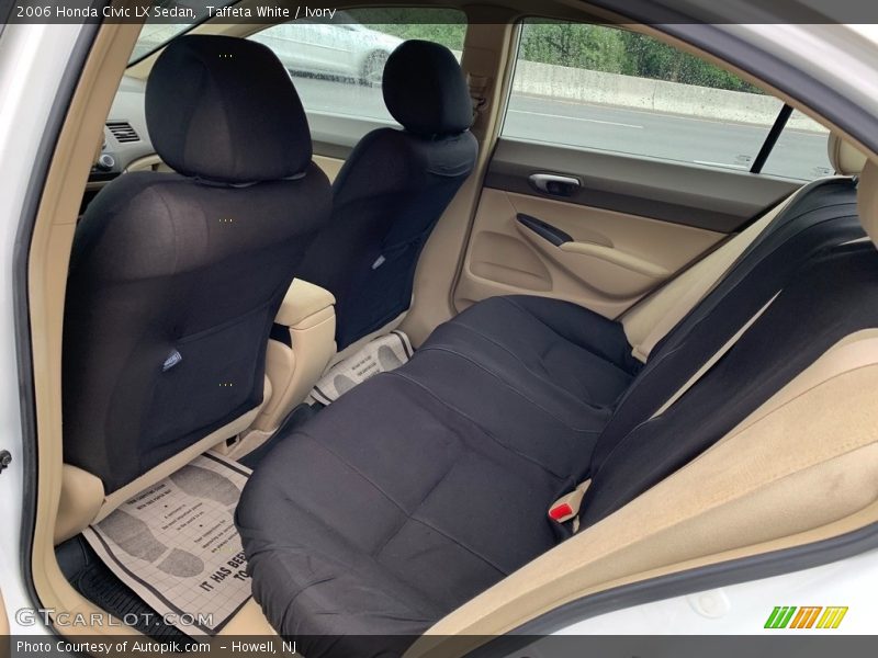 Taffeta White / Ivory 2006 Honda Civic LX Sedan