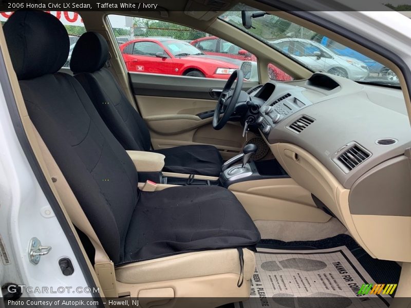 Taffeta White / Ivory 2006 Honda Civic LX Sedan
