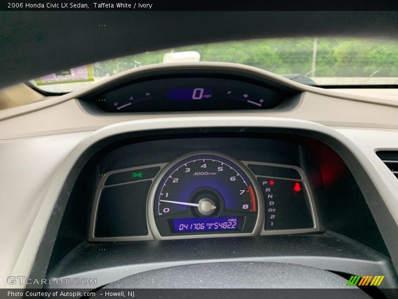 Taffeta White / Ivory 2006 Honda Civic LX Sedan