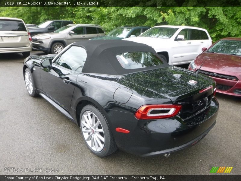 Black / Saddle 2019 Fiat 124 Spider Lusso Roadster