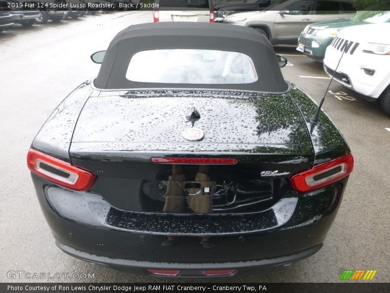 Black / Saddle 2019 Fiat 124 Spider Lusso Roadster