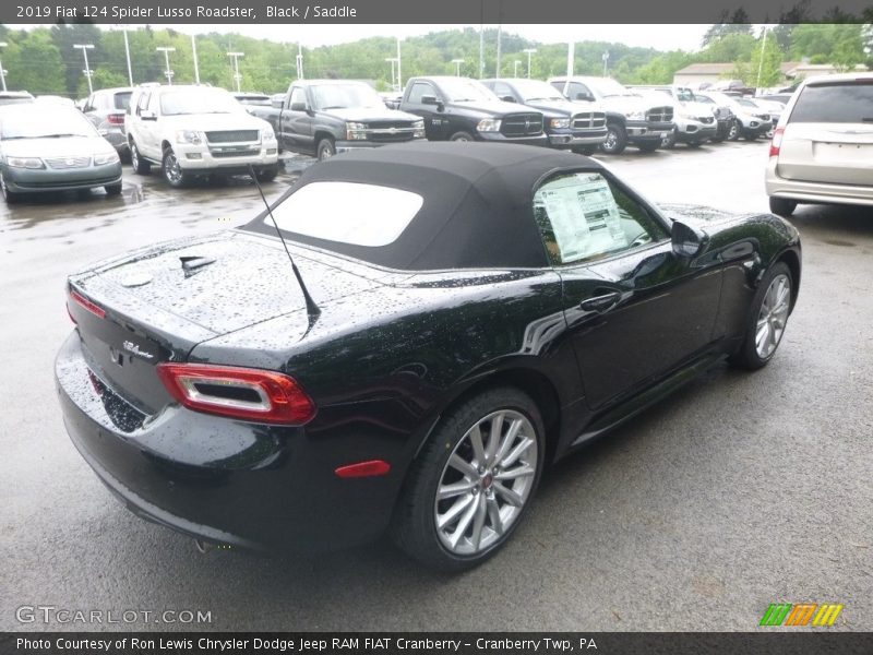 Black / Saddle 2019 Fiat 124 Spider Lusso Roadster